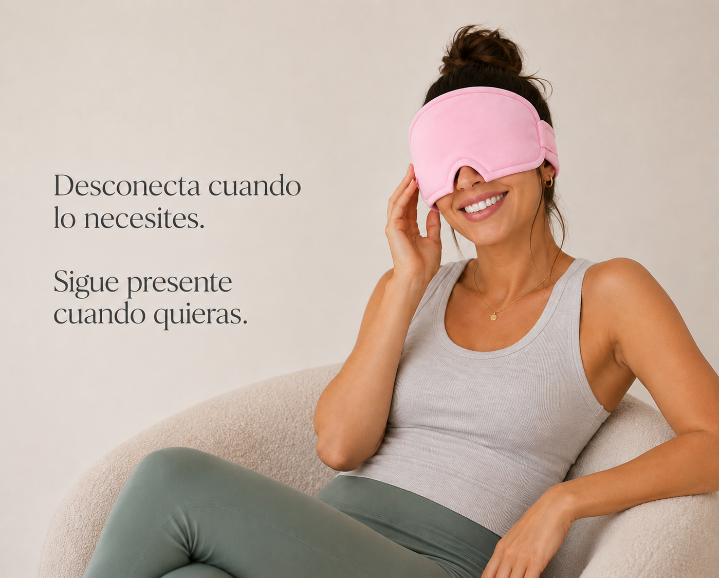 Gorro para Migraña Frío-Calor con Zona Ocular