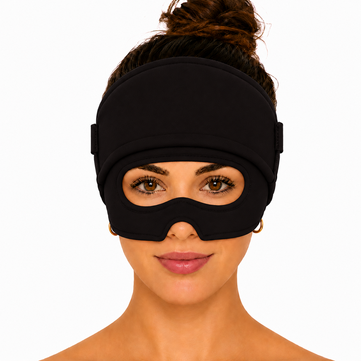Nuvarea | Gorro de Migraña Frío-Calor con Compresión 360° y Zona Ocular